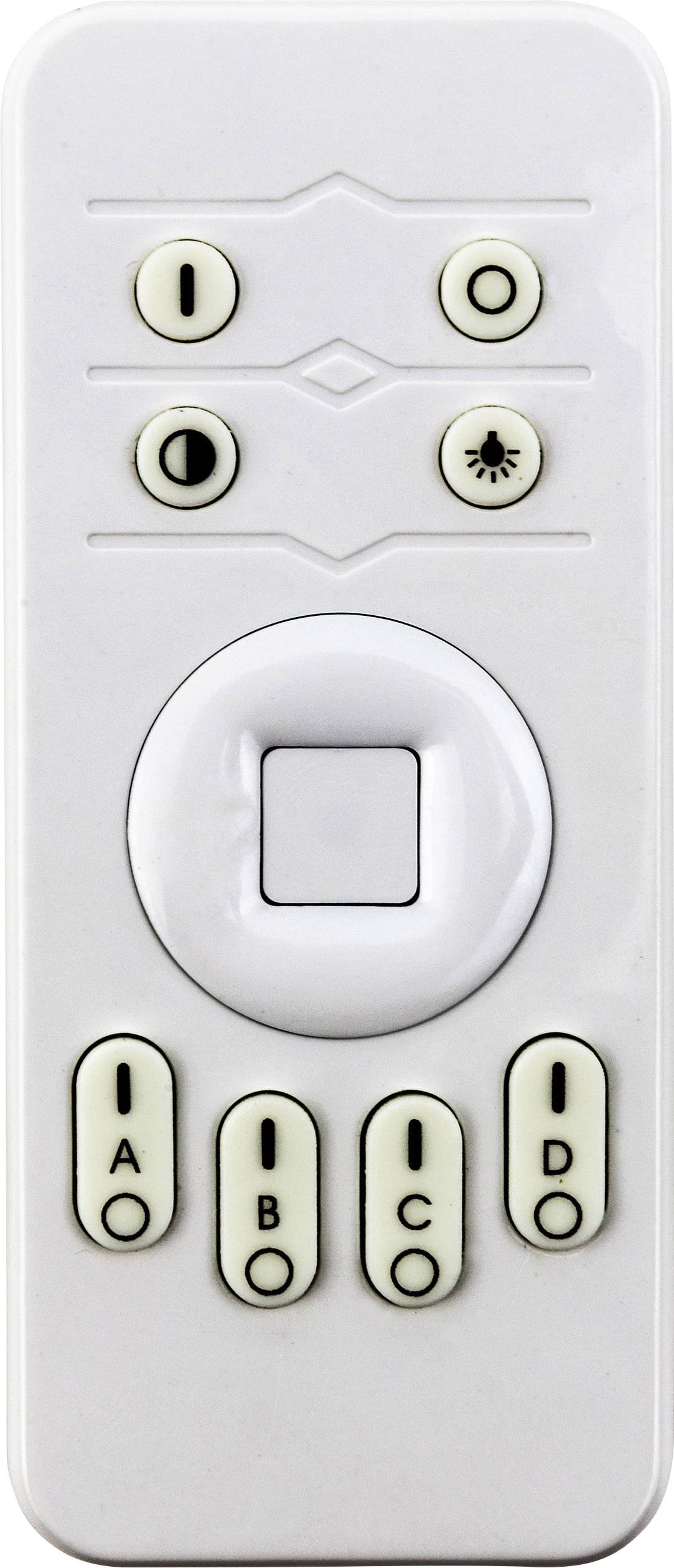 Heitronic 23151 Fernbedienung Weiß