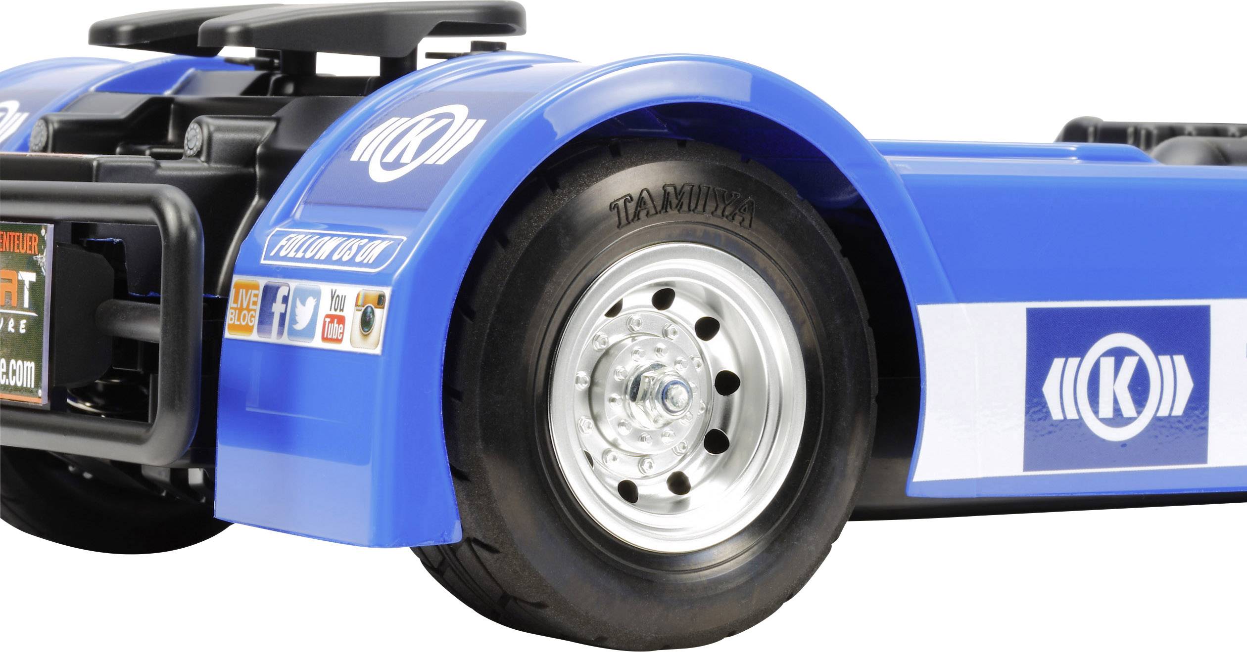 Tamiya TT-01E Racing Truck Team Hahn Racing Brushed 1:14 RC Modell-LKW Elektro LKW Allradantrieb (4WD) Bausatz