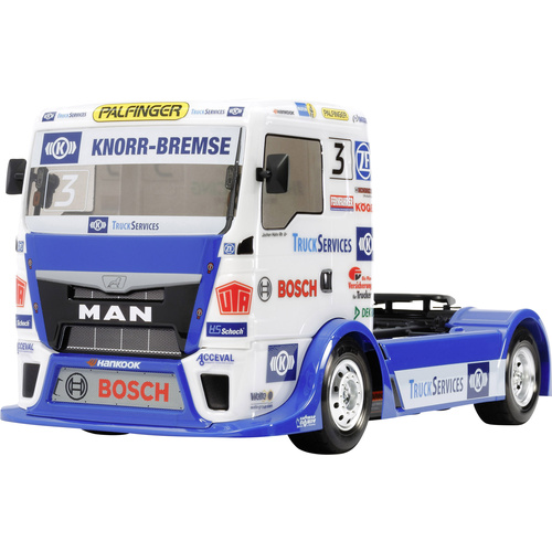 Tamiya TT-01E Racing Truck Team Hahn Racing Brushed 1:14 RC Modell-LKW Elektro LKW Allradantrieb