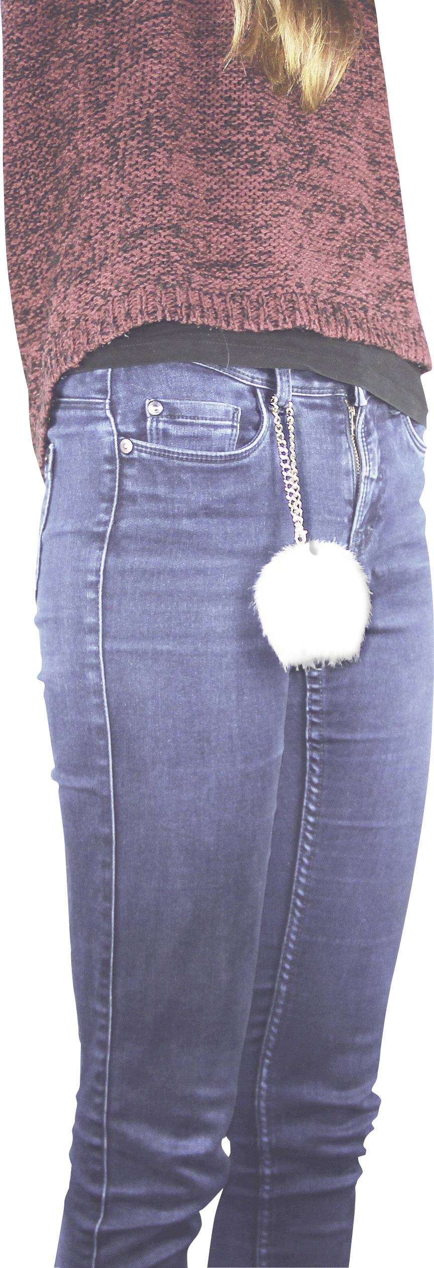 Kh-security Taschenalarm Weiß 120 dB 100200