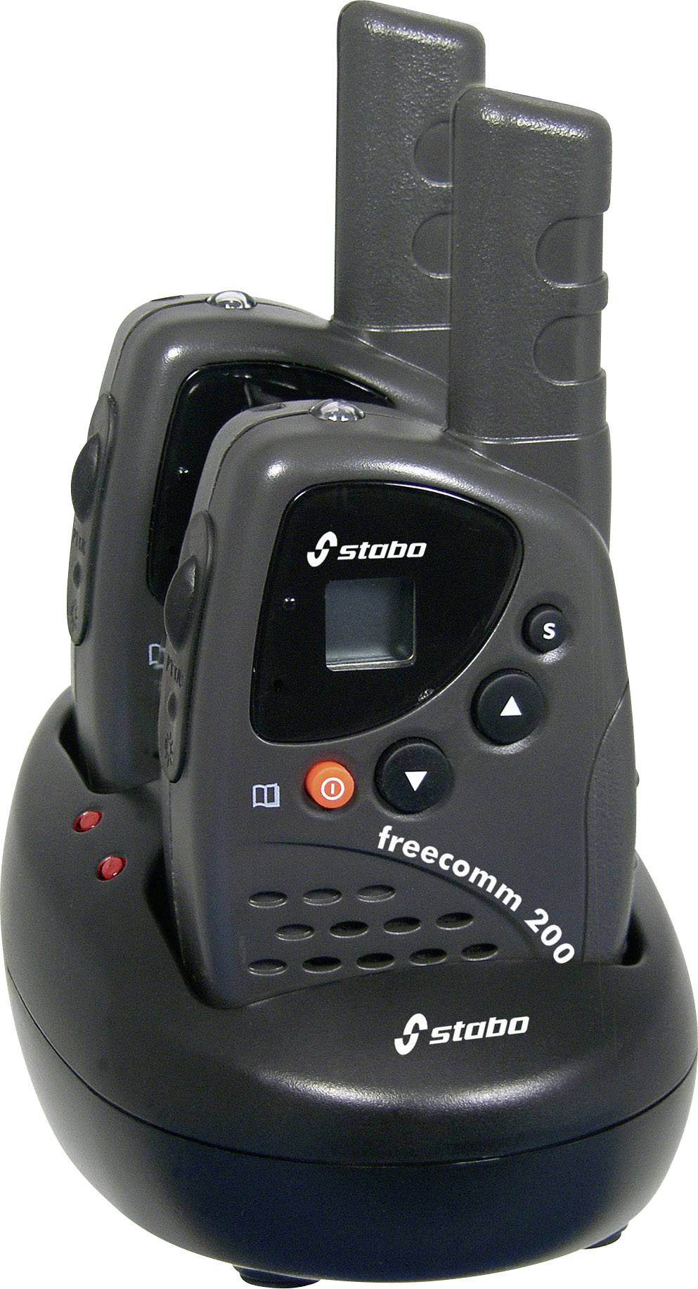 Stabo freecomm 200 20200 PMR-Handfunkgerät 2er Set
