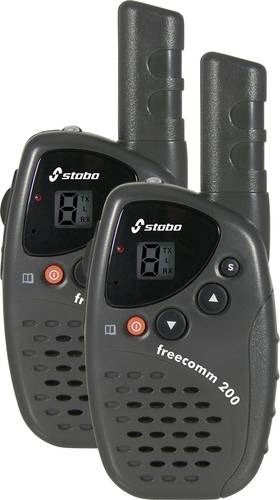 Stabo freecomm 200 20200 PMR Handfunkgerät 2er Set  - Onlineshop Voelkner