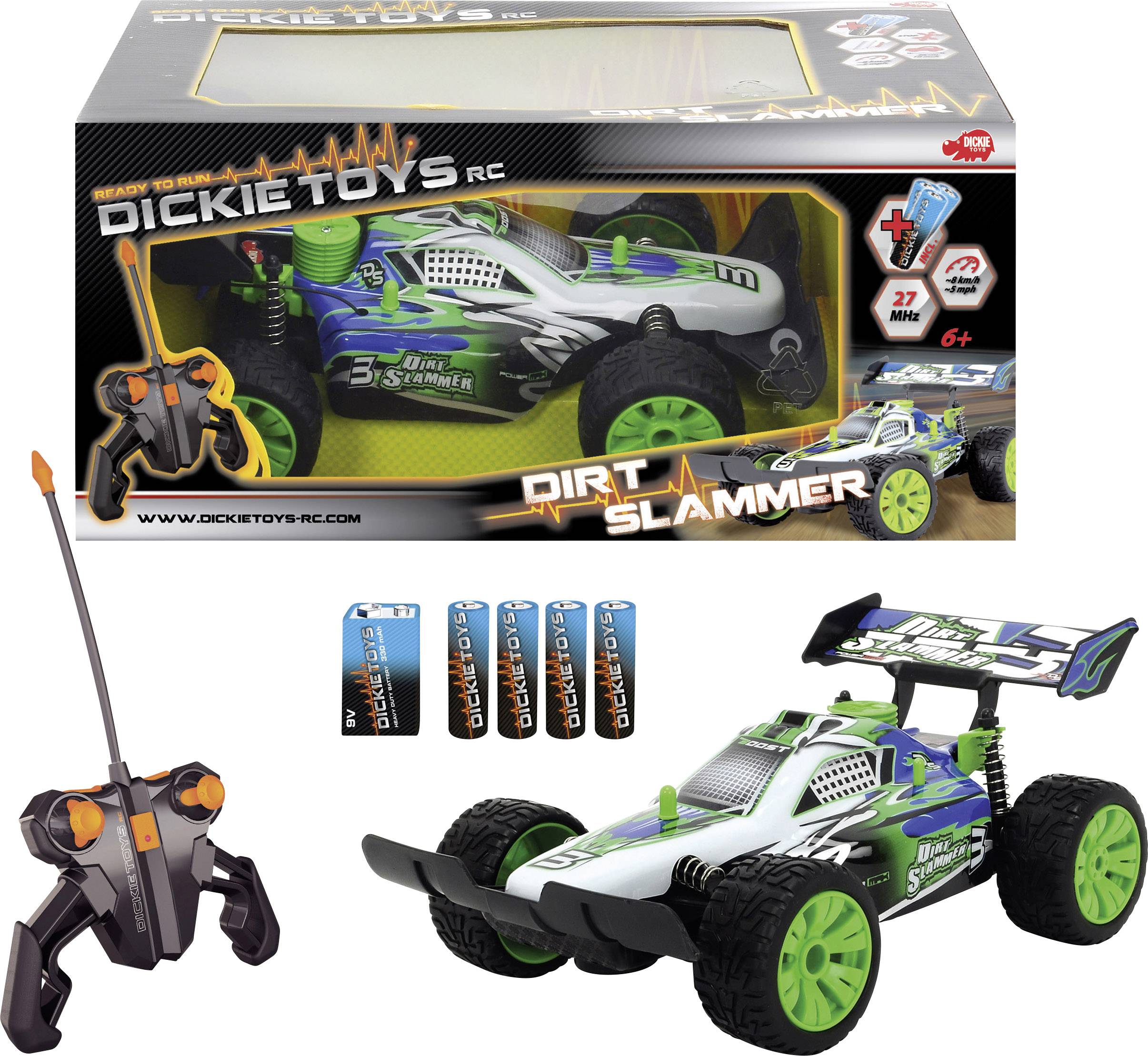 Dickie Toys 201119452 Dirt Slammer 1:16 RC Einsteiger Modellauto Elektro Buggy Heckantrieb (2WD)