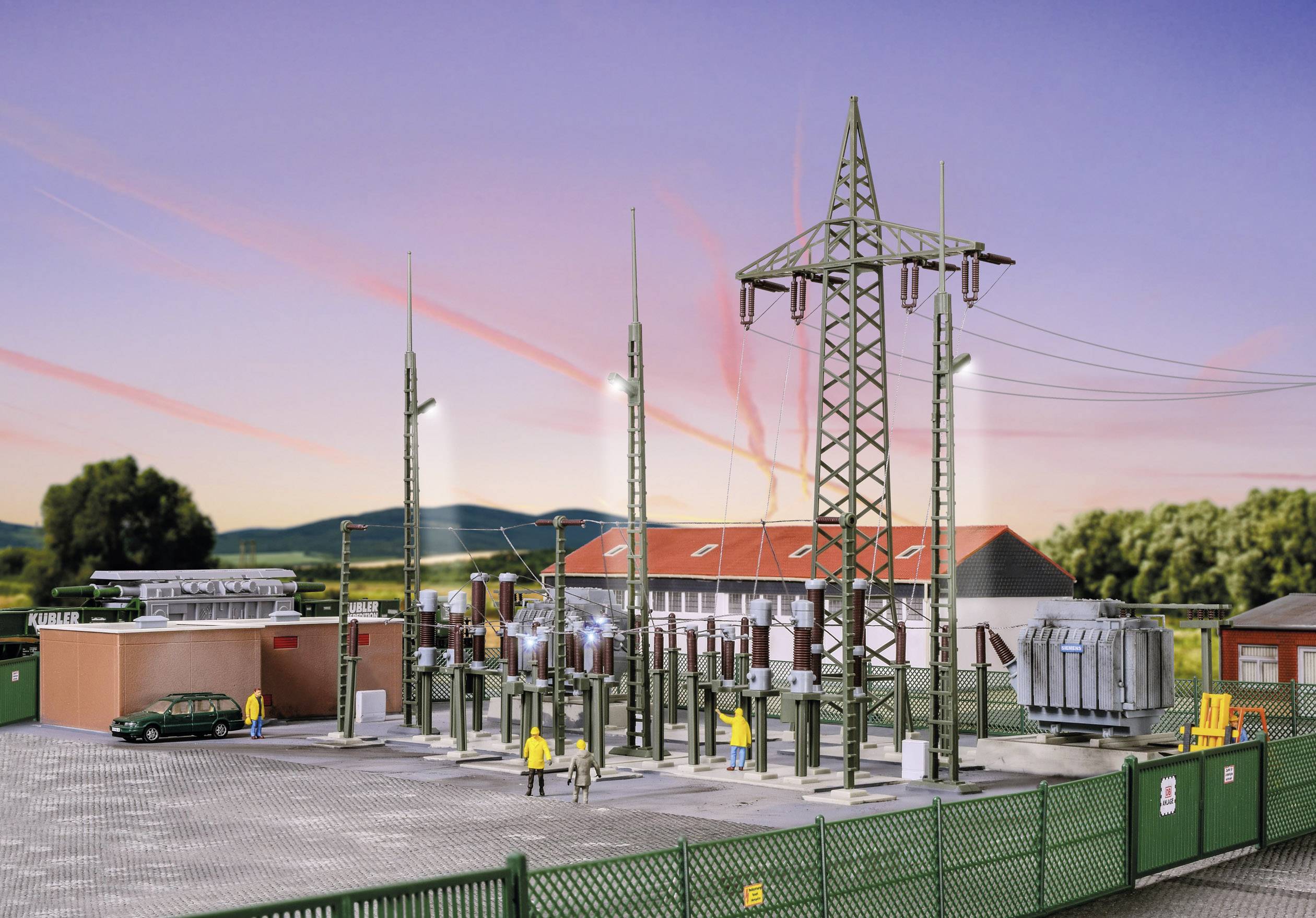 Kibri 39840 H0 Umspannwerk Unterwerk Baden-Baden