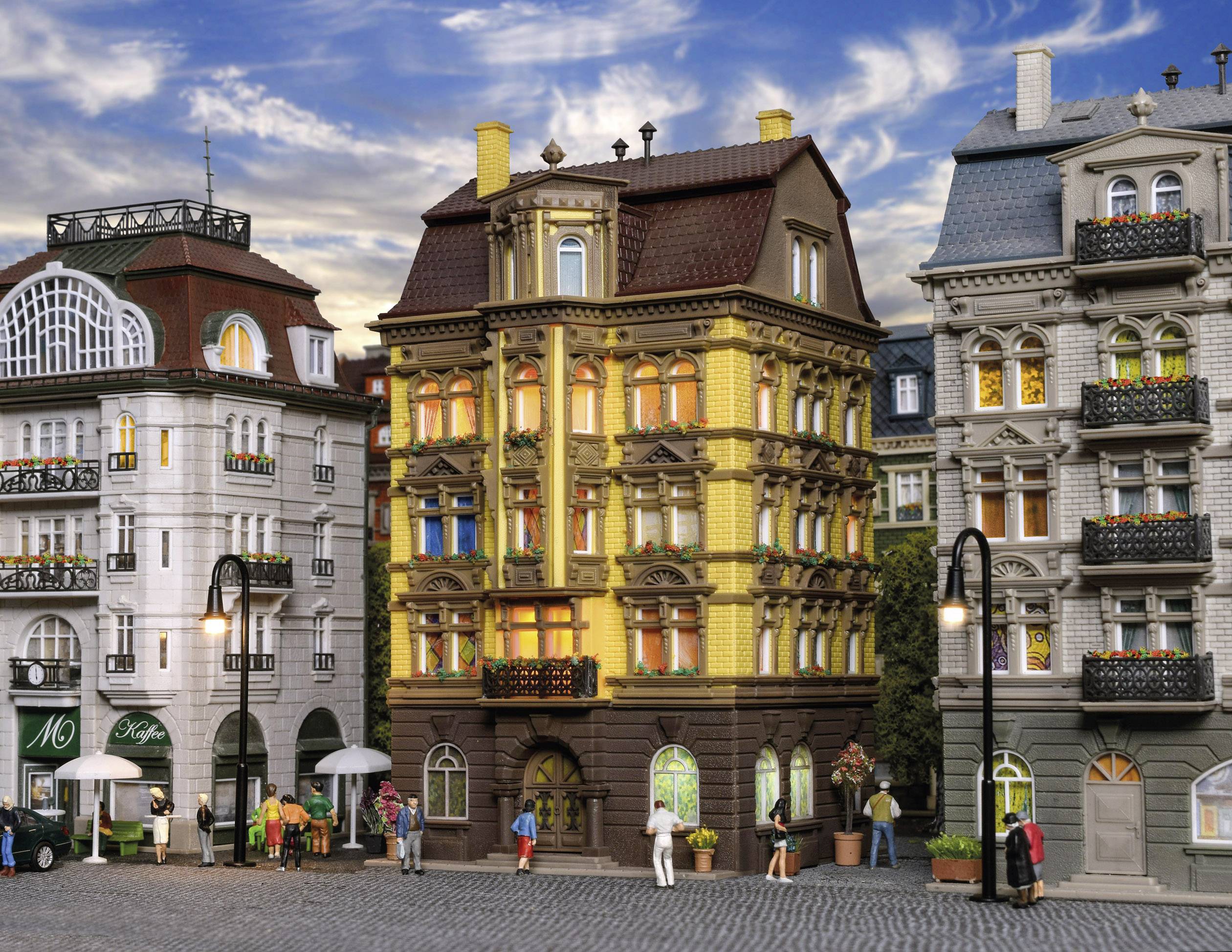 Vollmer 43813 H0 Wohnhaus Schlossallee 3