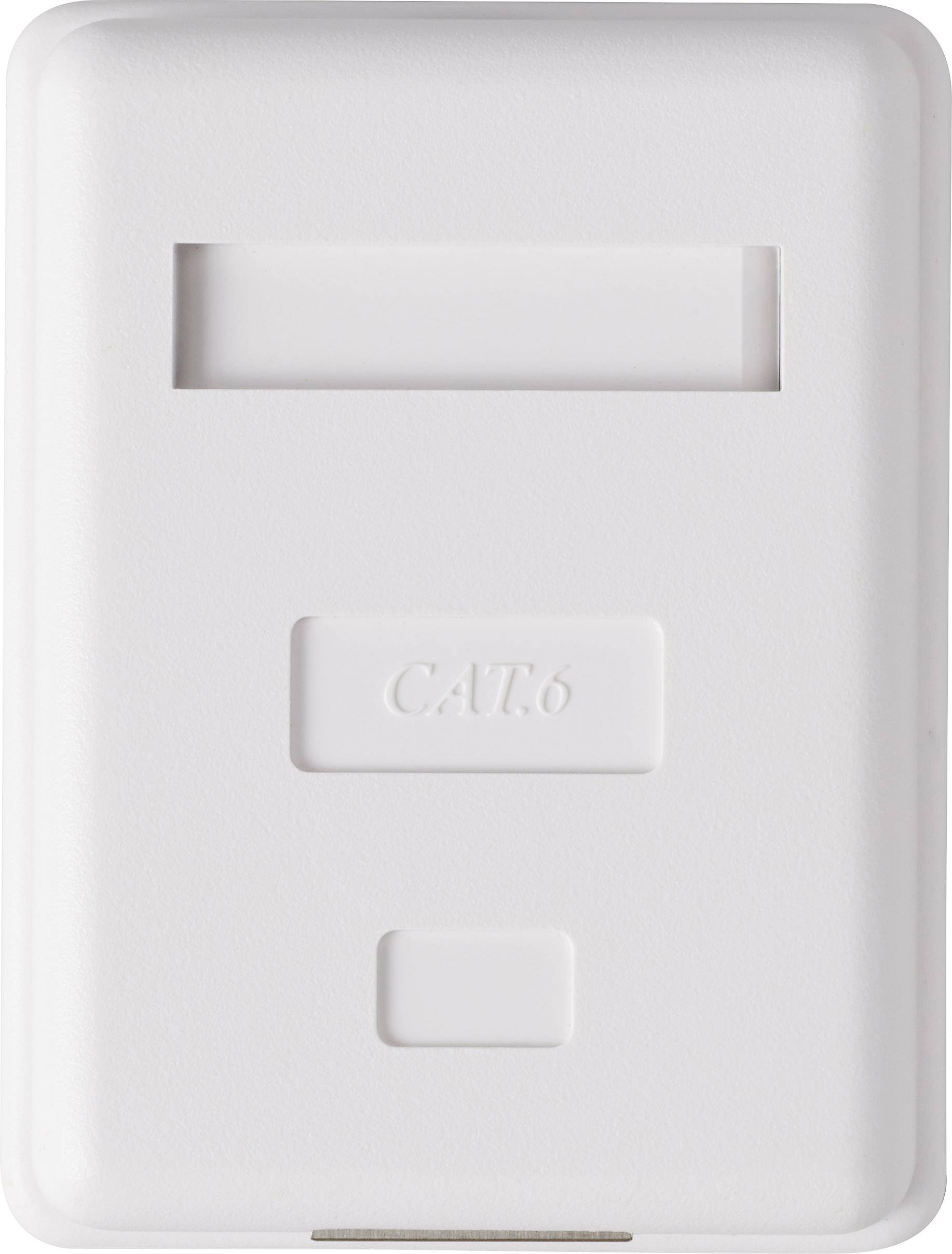 Renkforce 1 Port Netzwerkdose Aufputz CAT 6 KSV-ND10 Weiß RF-4473849