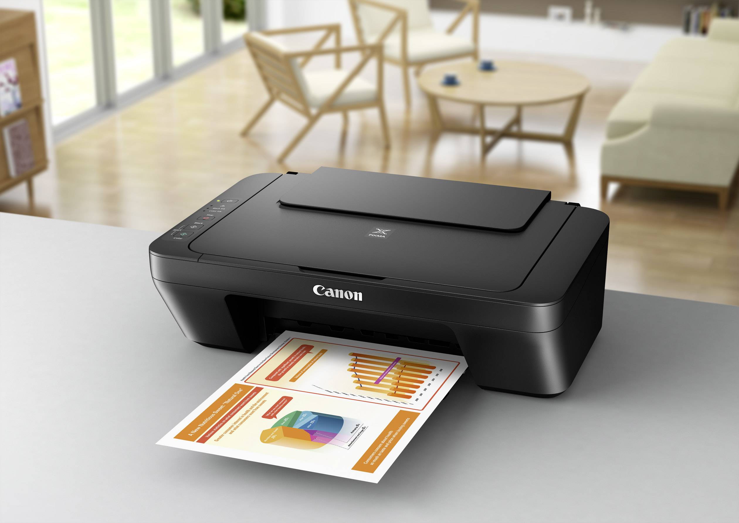 Canon PIXMA MG2555S Multifunktionsdrucker Tintenstrahl Farbe A4 Drucker, Scanner, Kopierer