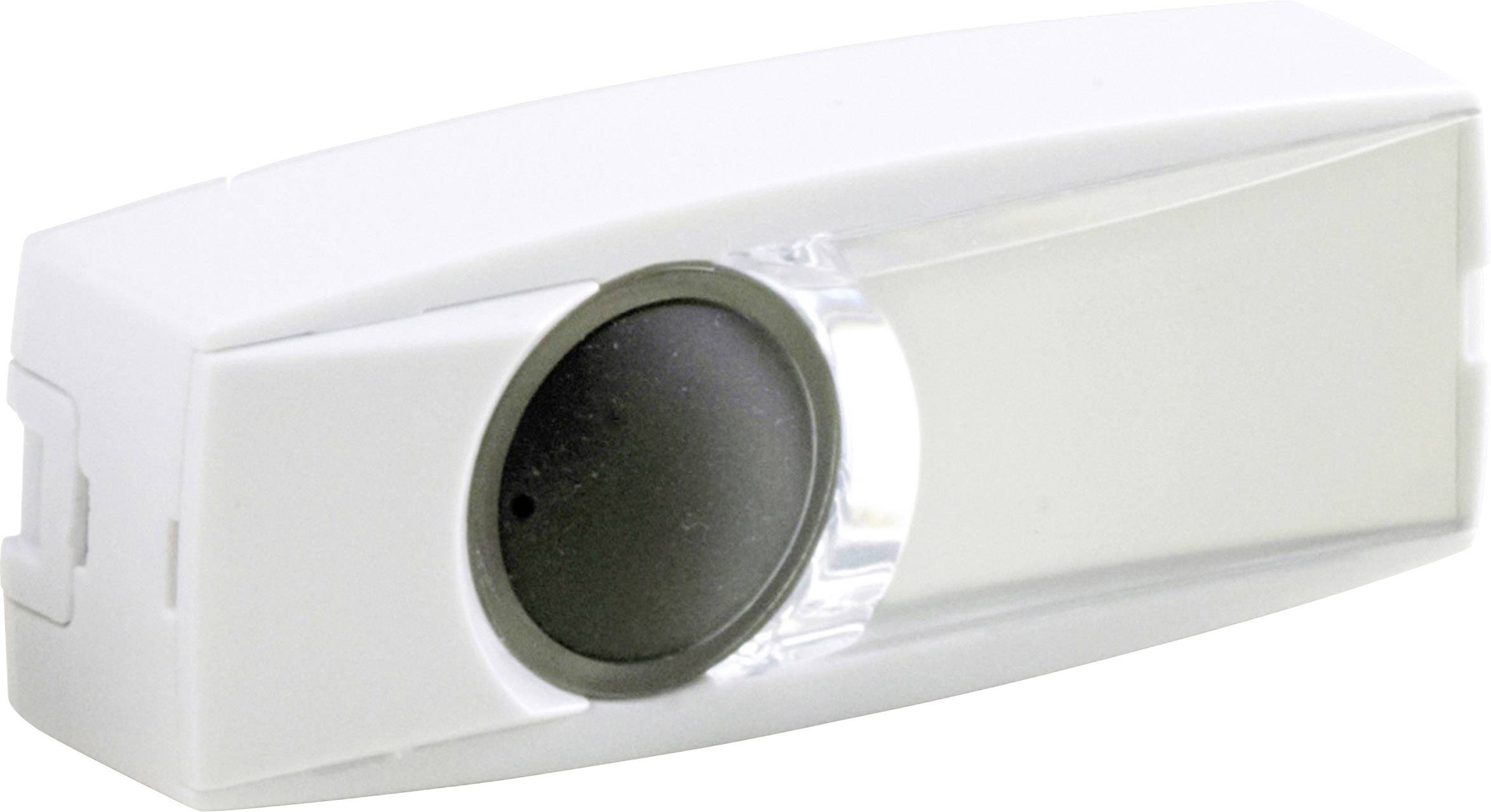 Byron BY37 Klingeltaster beleuchtet, mit Namensschild 1fach Weiß