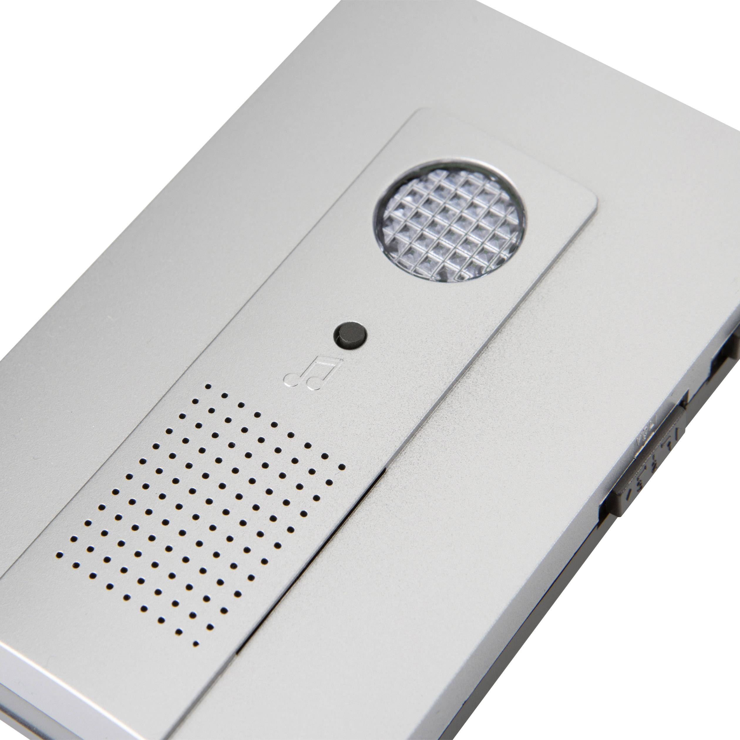 Smartwares DB286A Funkklingel Komplett-Set mit Namensschild