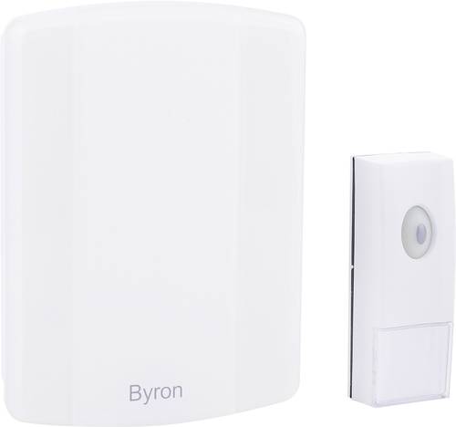 Byron B002E Funkklingel Komplett-Set mit USB-Anschluss, selbst bespielbar