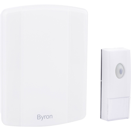 Byron B002E Funkklingel Komplett-Set mit USB-Anschluss, selbst bespielbar