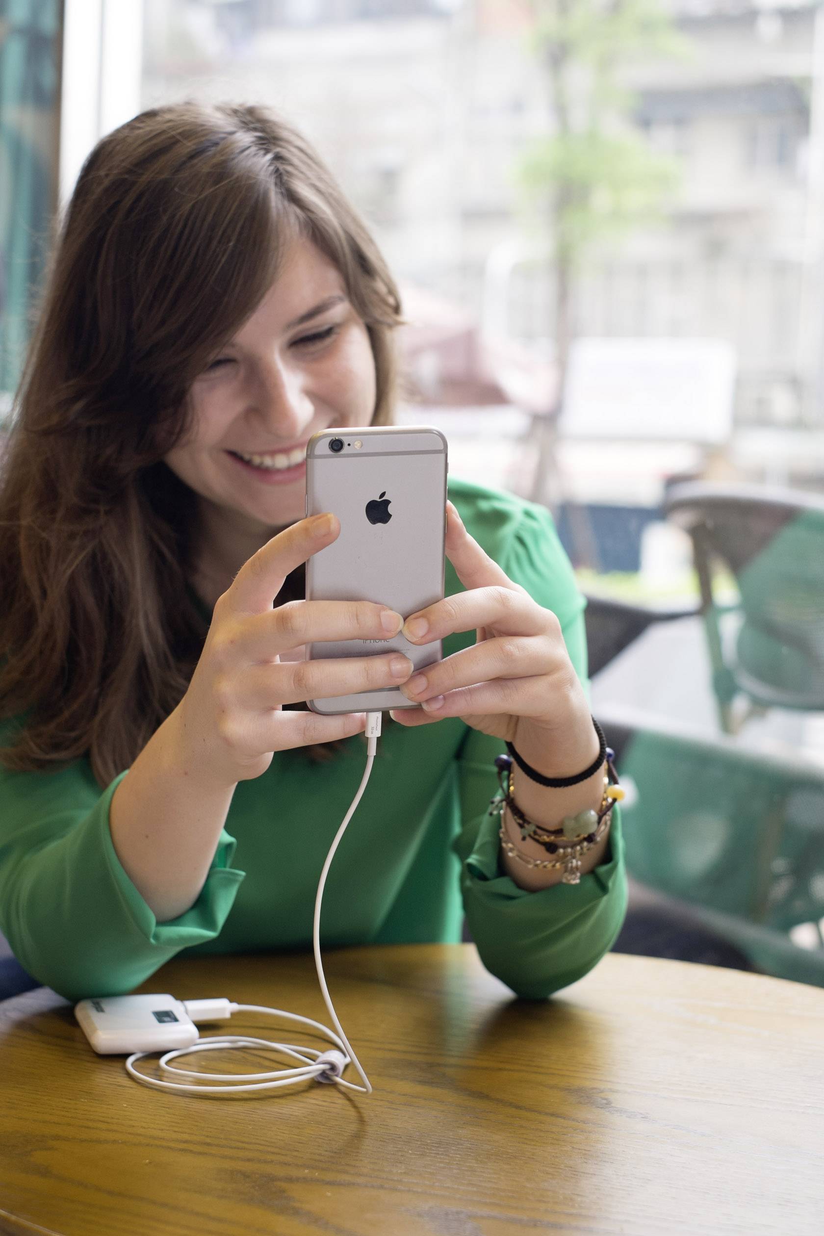 PhotoFast Photo Backup Cable USB-Zusatzspeicher Smartphone/Tablet Weiß 32 GB Apple Lightning, USB 3.2 Gen 1 (USB 3.0)