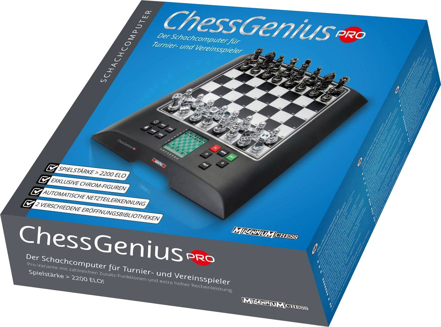 Millennium Chess Genius Pro Schachcomputer