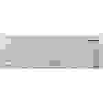 Keysonic KSK-8030 IN (DE) USB Tastatur Deutsch, QWERTZ, Windows® Weiß Silikonmembran vollversiegelt IP68, Wasserfest (IPX7)