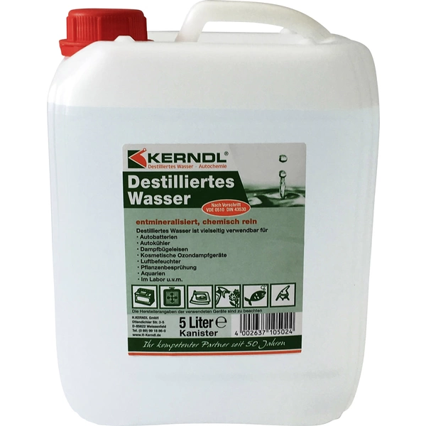Kerndl 10516 Destilliertes Wasser (B x H) 143mm x 232mm Kerndl 10516 Destilliertes Wasser (B x H) 143mm x 232mm