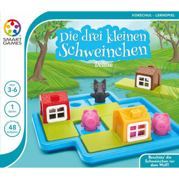 smart Games Die 3 kleinen Schweinchen inklusive Begleitbuch SG023DE Anzahl Spieler (max.): 1