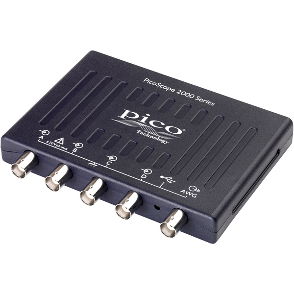 Pico 2408B USB-Oszilloskop 100MHz 4-Kanal 250 MSa/s 128 Mpts 8 Bit Digital-Speicher (DSO), Funktionsgenerator, Spectrum-Analyser