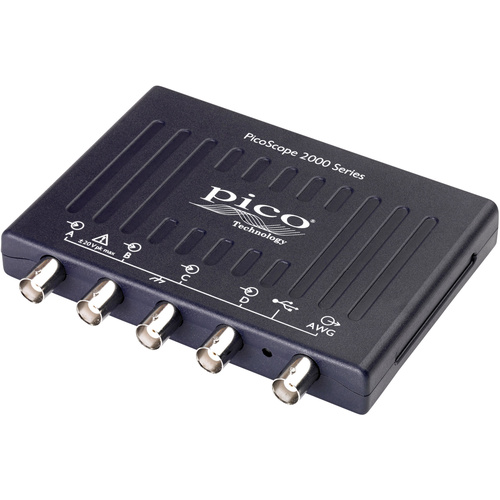 pico 2406B USB-Oszilloskop 50 MHz 4-Kanal 250 MSa/s 32 Mpts 8 Bit Digital-Speicher (DSO), Funktionsgenerator, Spectrum-Analyser 1 St.