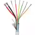 ELAN 27061 Alarmkabel LiYY 6 x 0.22mm² + 2 x 0.75mm² Weiß Meterware ELAN 27061 Alarmkabel LiYY 6 x 0.22mm² + 2 x 0.75mm² Weiß Meterware