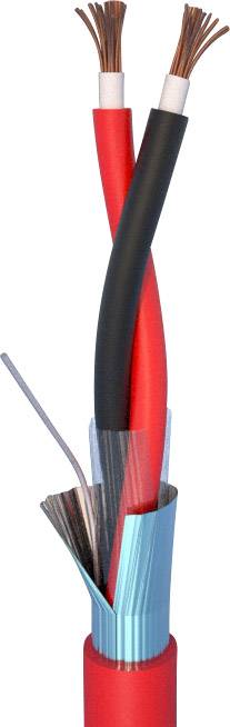 ELAN 282151R Brandmeldekabel LSZH 2 x 1.5mm² Rot Meterware