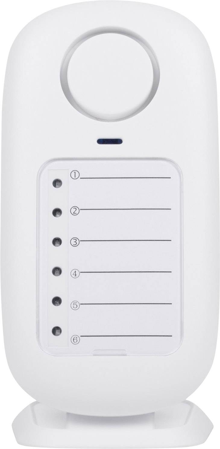 Smartwares Mini-Alarmanlage mit Fernbedienung 100 dB SC50-6