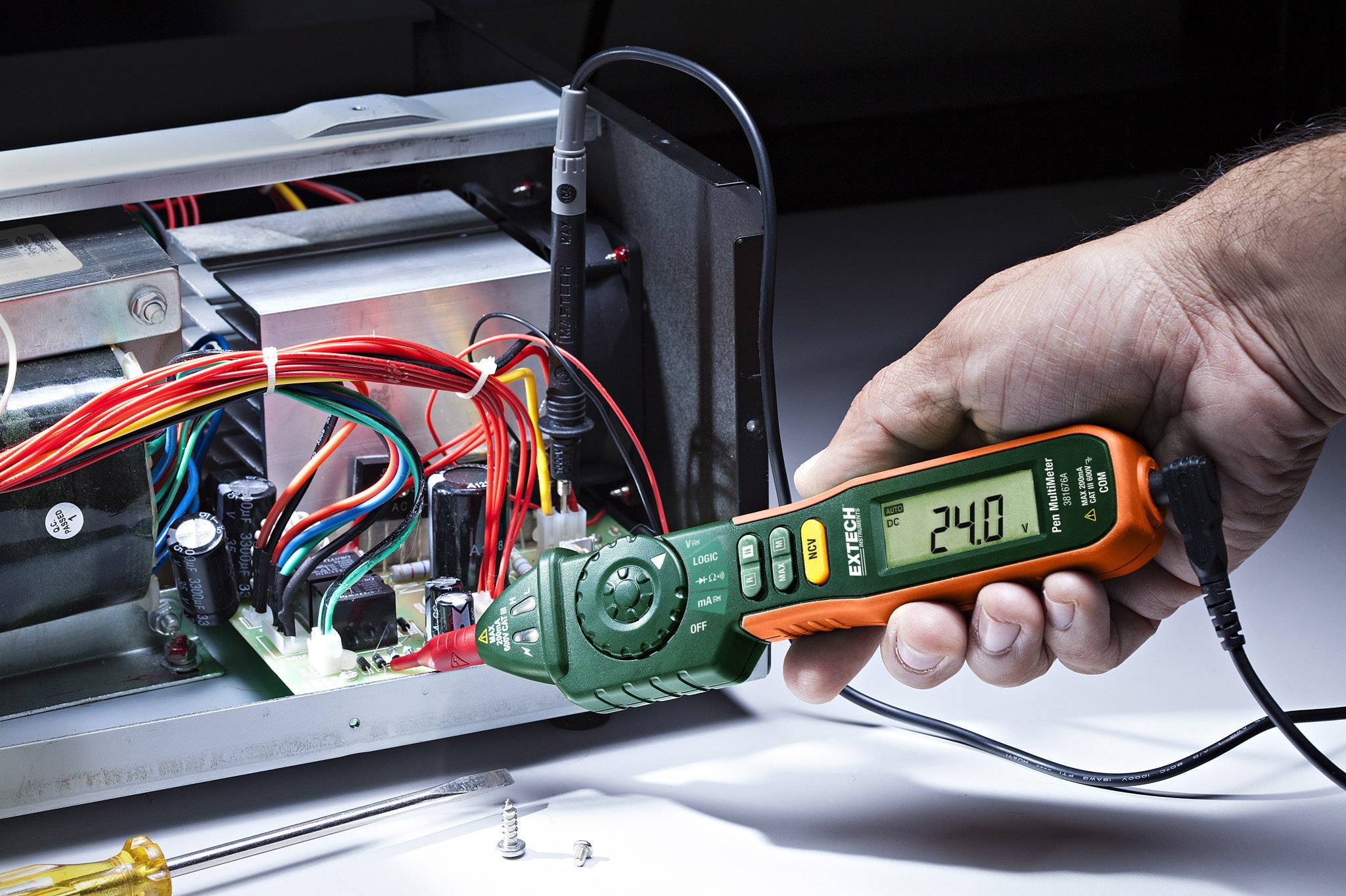 Extech 381676A Hand-Multimeter digital CAT III 600V Anzeige (Counts): 2000