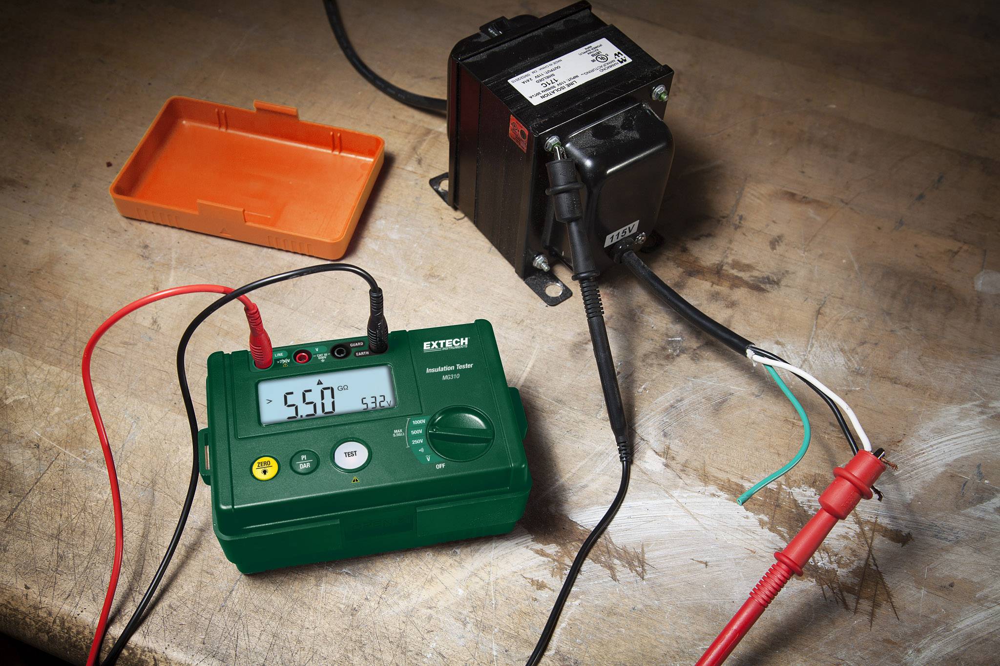 Extech MG310 Isolationsmessgerät 250 V, 500 V, 1000V 5.5 GΩ