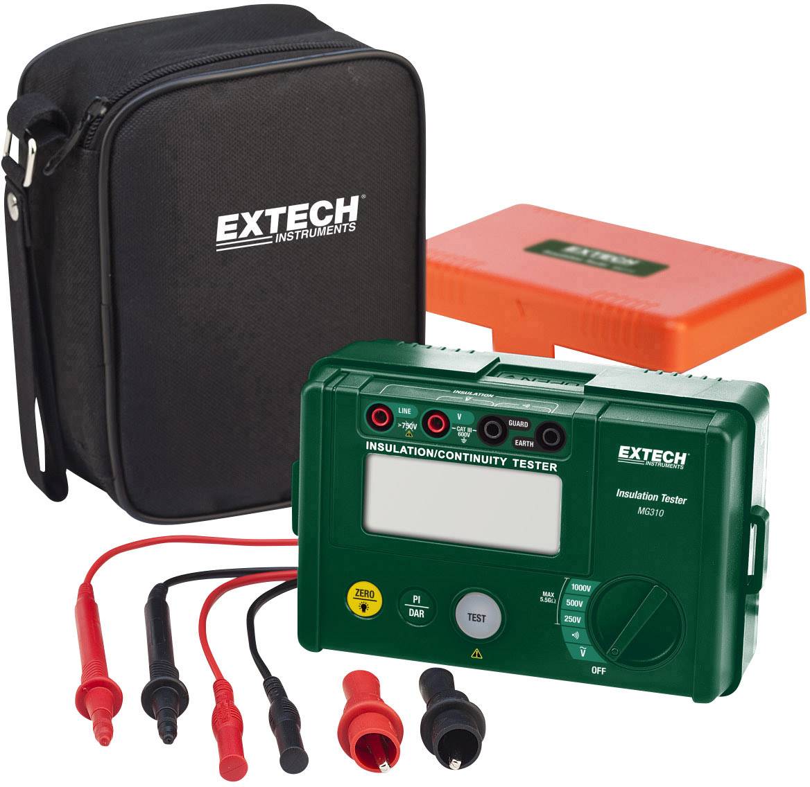 Extech MG310 Isolationsmessgerät 250 V, 500 V, 1000V 5.5 GΩ
