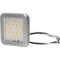WAS LED Innenraumleuchte 989 LW11 LED 12V (B x H x T) 55 x 55 x 7mm WAS LED Innenraumleuchte 989 LW11 LED 12V (B x H x T) 55 x 55 x 7mm