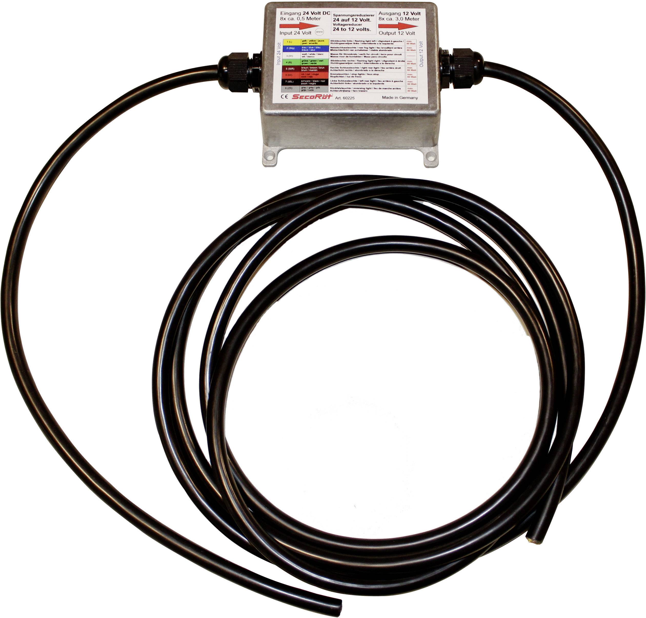SecoRüt Kabellänge=0.50m Spannungsreduzierer offene Kabelenden
