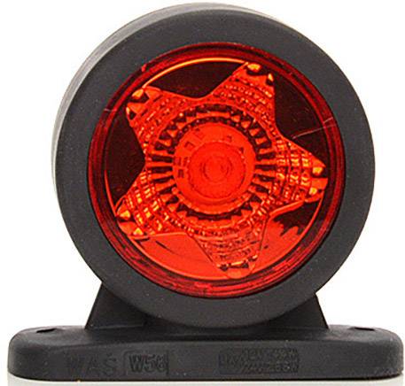 LED Umriss-Markierungsleuchte Offene Kabelenden seitlich, links, rechts 12 V, 24V Weiß