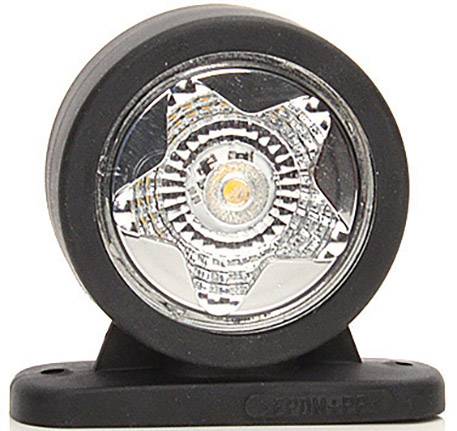 LED Umriss-Markierungsleuchte Offene Kabelenden seitlich, links, rechts 12 V, 24V Weiß