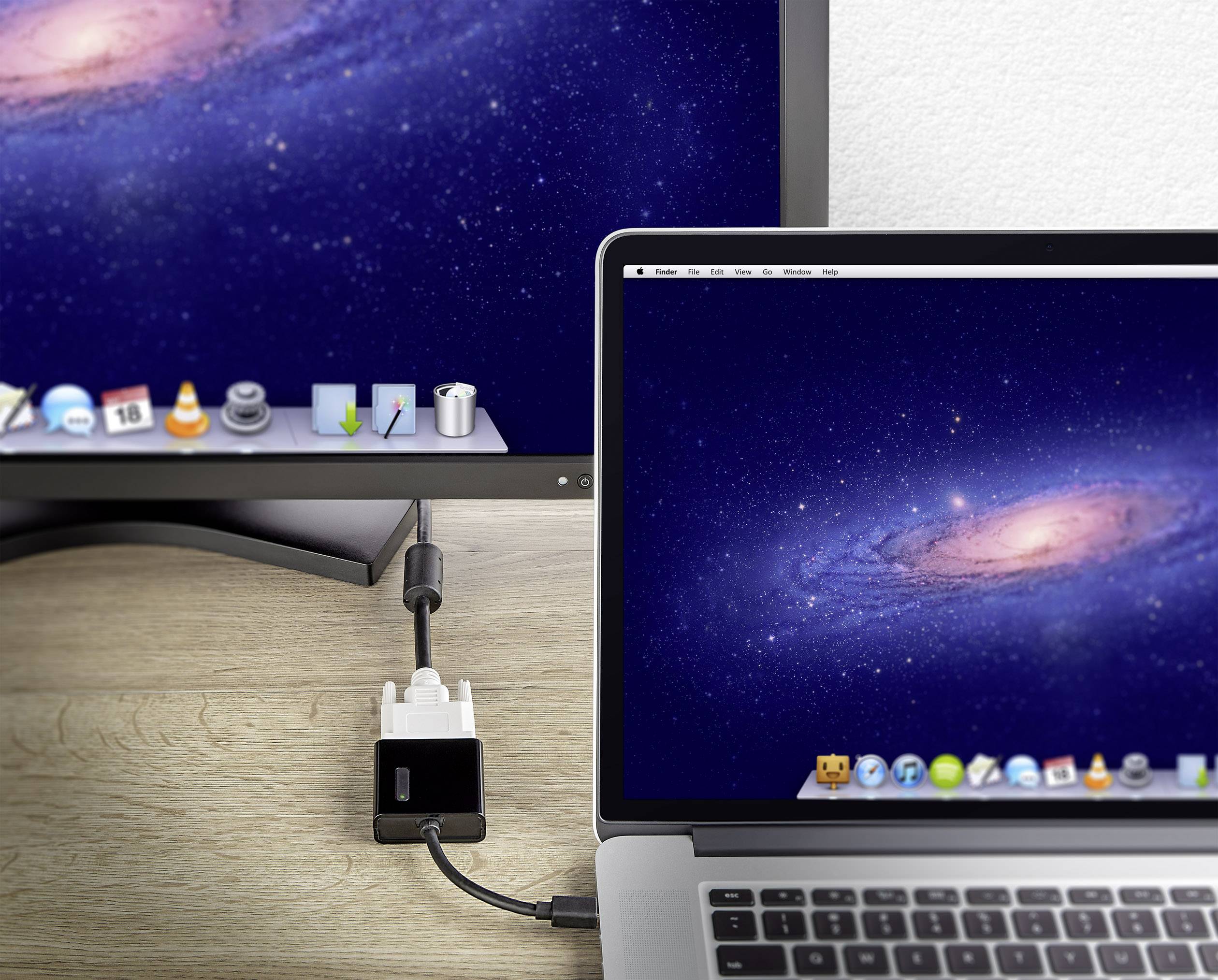 Renkforce RF-4476408 DisplayPort / DVI Adapter [1x Mini-DisplayPort Stecker - 1x DVI-Buchse 24+5pol.] Schwarz vergoldete Steckkontakte 10.00 cm