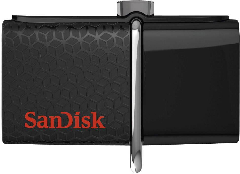 SanDisk USB-Zusatzspeicher Smartphone/Tablet Ultra Dual Schwarz 16GB Micro USB 2.0, USB 3.0