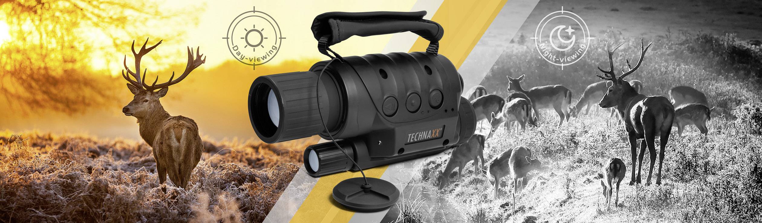 Technaxx Night Vision TX-73 4560 Nachtsichtgerät mit Digitalkamera 4 x 40 mm Generation Digital