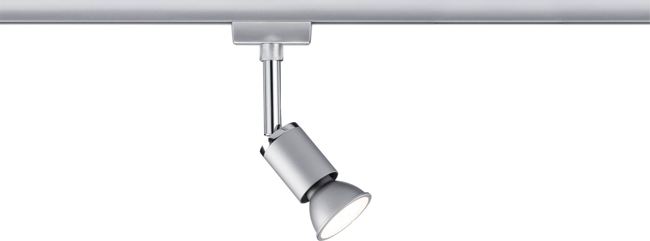 Paulmann Pure II Hochvolt-Schienensystem-Leuchte URail GU10 10 W LED Chrom (matt), Chrom