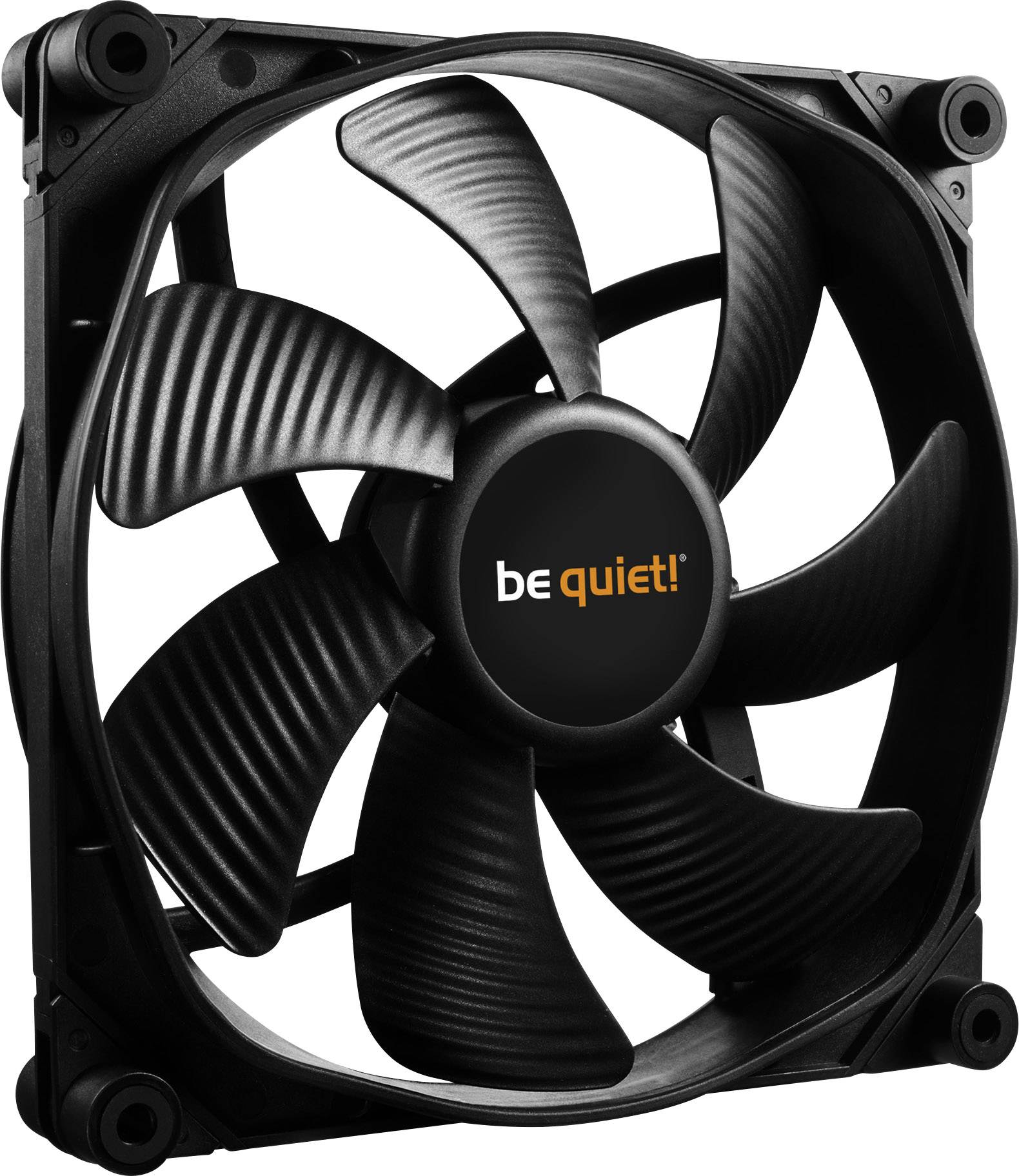 BeQuiet Silent Wings 3 PWM High-Speed PC-Gehäuse-Lüfter Schwarz (B x H x T) 140 x 140 x 25mm