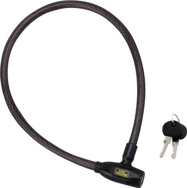 Burg Wächter 560 90 Kabelschloss Schwarz Schlüsselschloss