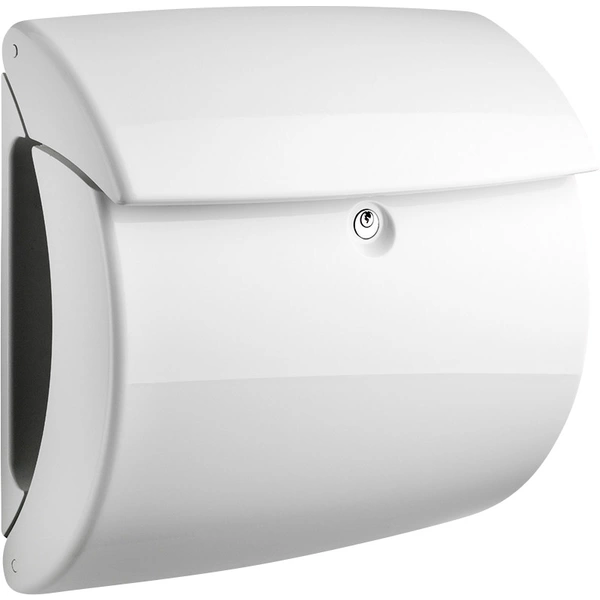 Burg Wächter 35610 PIANO 886 Briefkasten Kunststoff Weiß Schlüsselschloss Burg Wächter 35610 PIANO 886 Briefkasten Kunststoff Weiß Schlüsselschloss