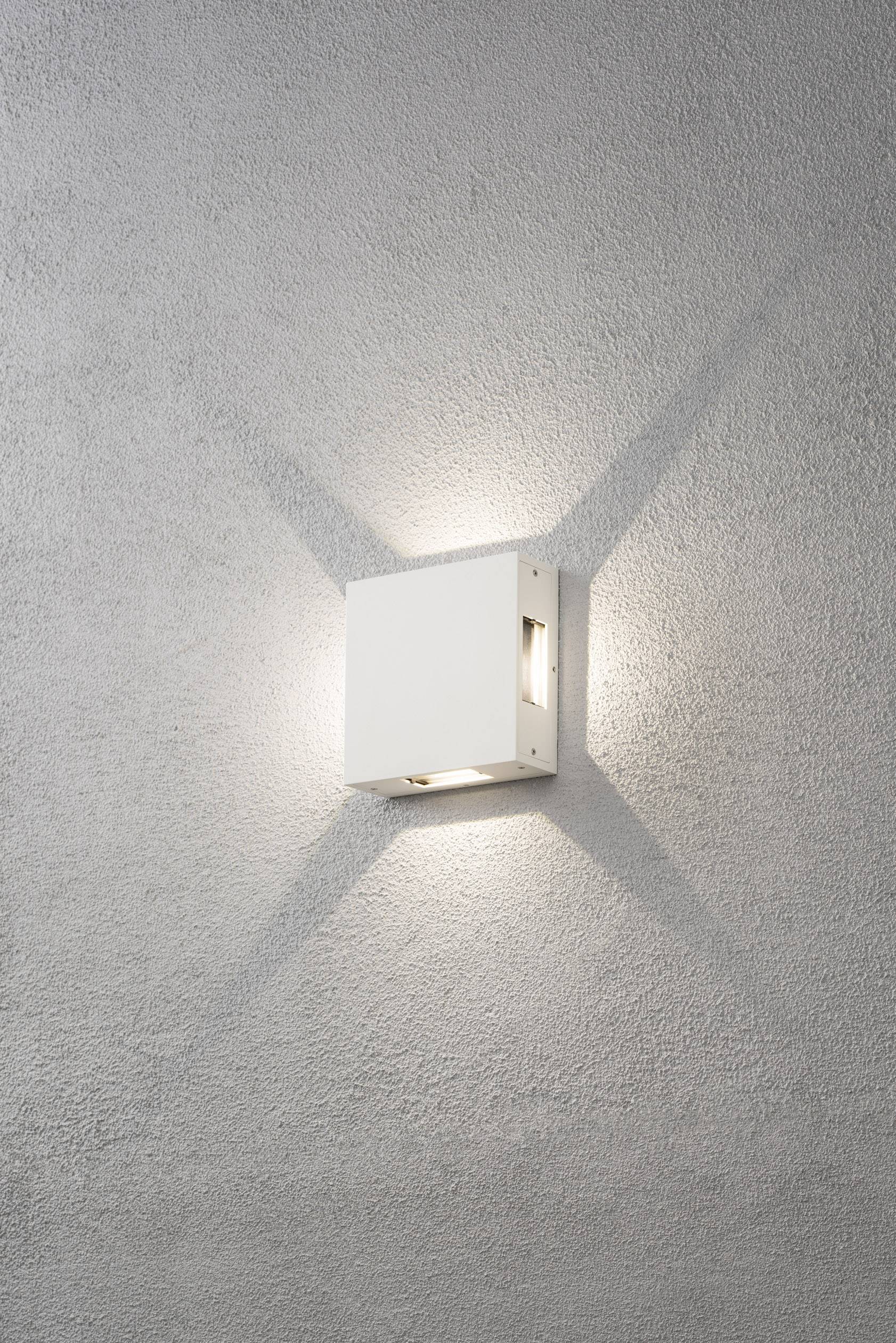 Konstsmide Cremona 7984-250 LED-Außenwandleuchte EEK: G (A - G) LED LED fest eingebaut 12W Weiß