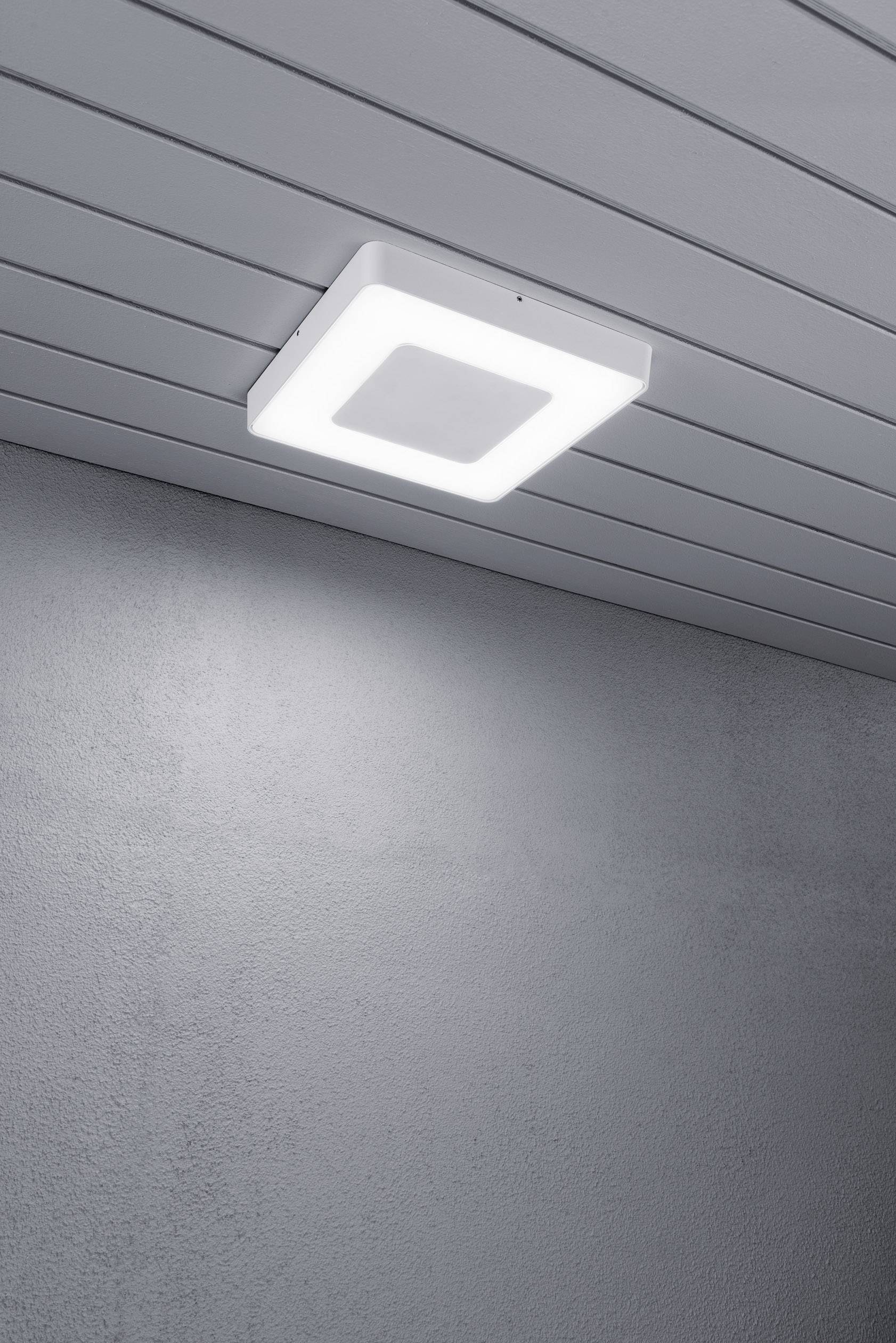 Konstsmide Carrara 7986-250 LED-Außenwandleuchte EEK: G (A - G) LED LED fest eingebaut 25 W Weiß