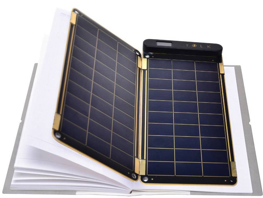 Yolk Paper 5W YKSP5 Solar-Ladegerät Ladestrom Solarzelle 500mA 5W