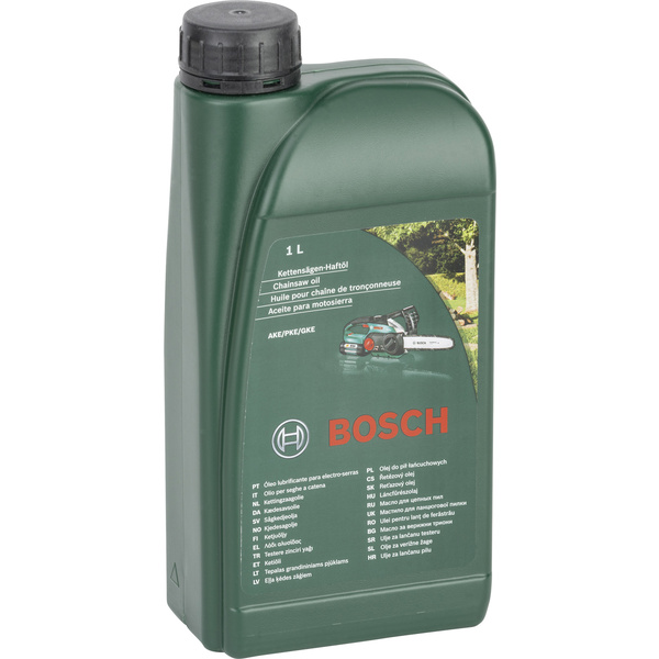 Bosch Home and Garden 2607000181 Huile de chaine Adapté pour (modèles de tronçonneuses) AKE 30, AKE 30 LI, AKE 30-17 S, AKE 30-18