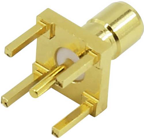 TRU Components SMB-014 5972572 SMB-Steckverbinder Stecker, Einbau vertikal 50 Ω