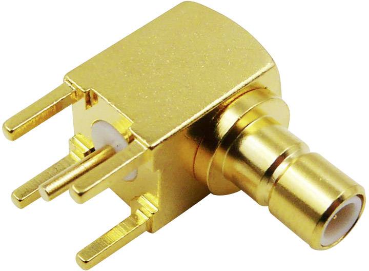 TRU Components SMB-Steckverbinder Stecker, Einbau horizontal 50Ω