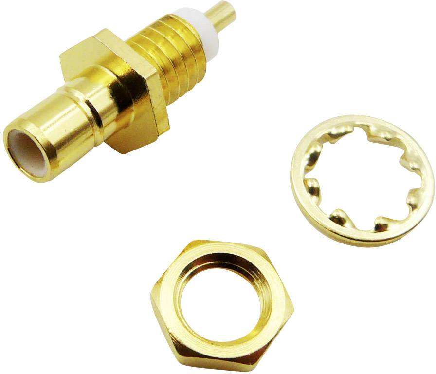 TRU Components SMB-020 5972588 SMB-Steckverbinder Stecker, Einbau vertikal 50Ω