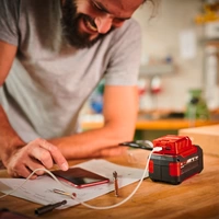 Einhell TC-CP 18 Li USB-Solo 4514120 Akku-Adapter Einhell TC-CP 18 Li USB-Solo 4514120 Akku-Adapter