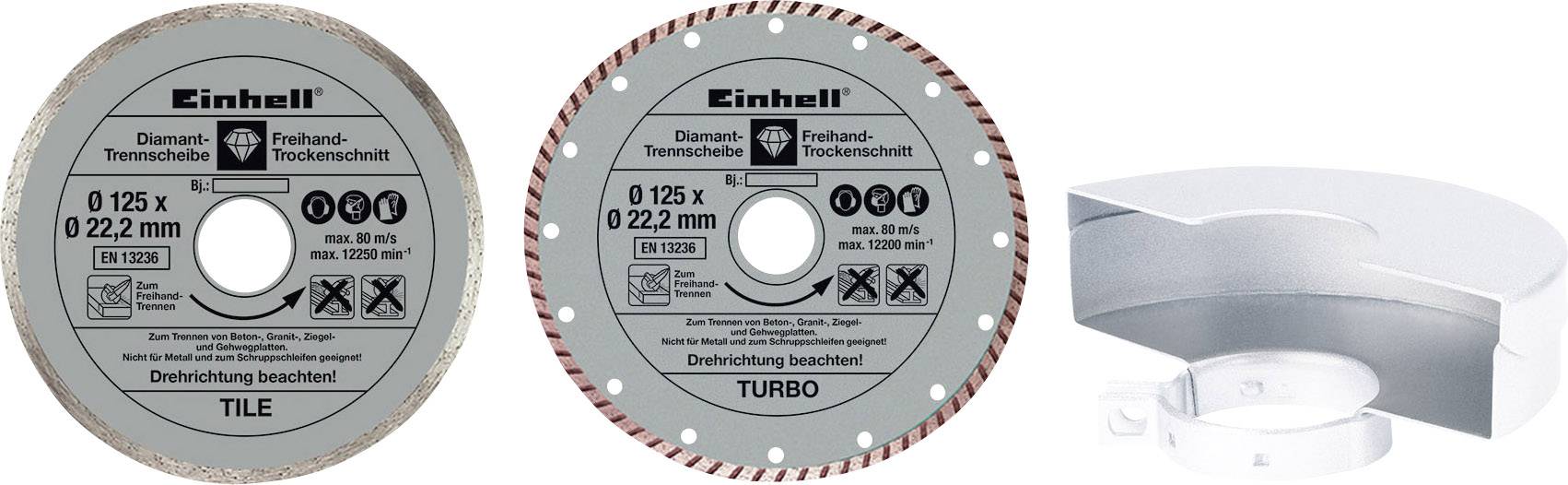 Einhell TC-AG 125 Kit 4430624 Winkelschleifer    850 W
