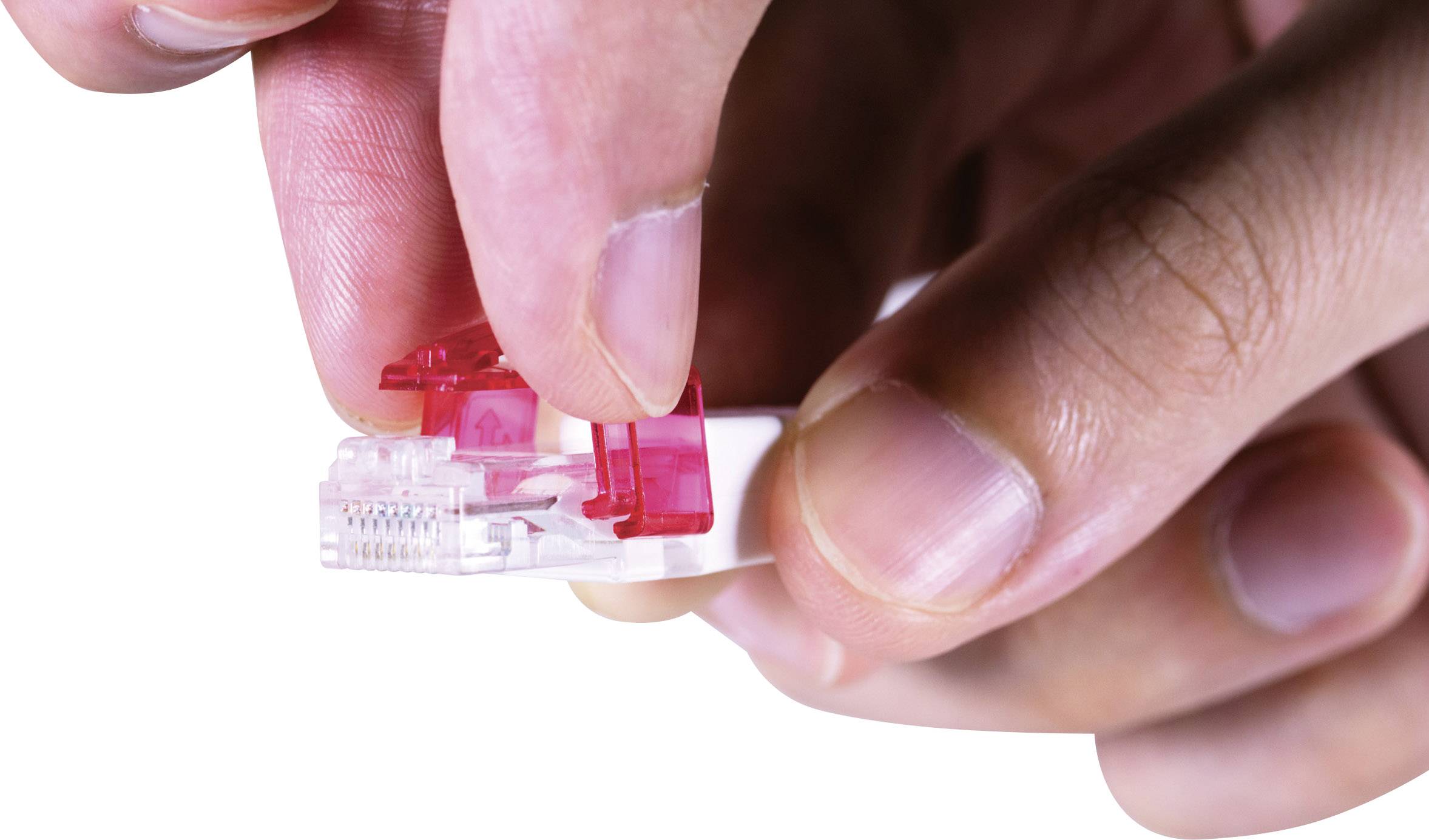 Renkforce Rastnasen-Reparaturclip für Netzwerkkabel RF-NW-RC RF-4480068 10St.