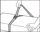TOOLCRAFT TO-6811758 Klemmgurt Zugkraft LC Niederzurren (einzeln/direkt)=125 daN (L x B) 1.5m x 25mm Klemmschloss EN 12195-2